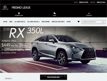 Tablet Screenshot of fresnolexus.com